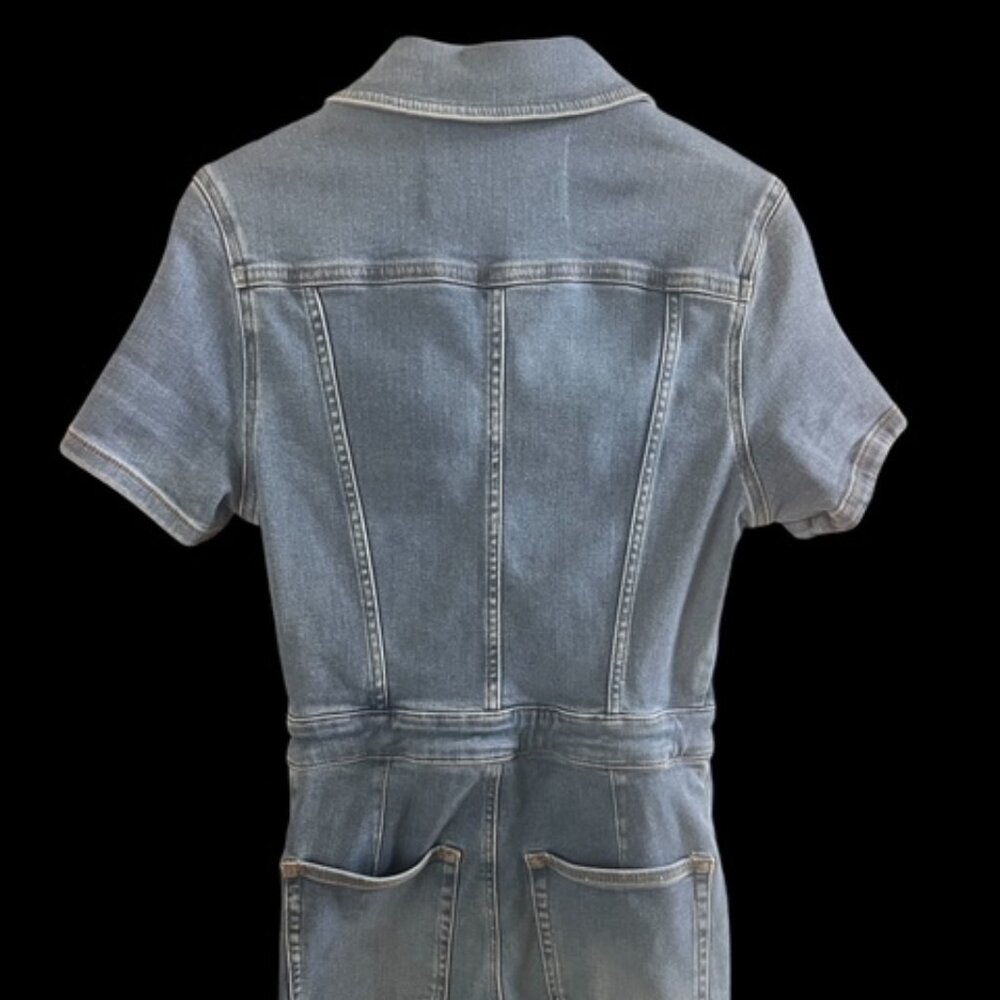 GOOD AMERICAN Collection Edition 2022 ZARA Denim Jumpsuit - Picture 10 of 10